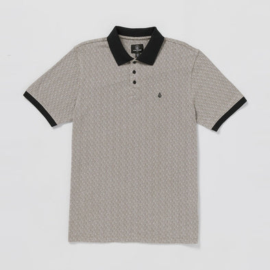 VOLCOM Natural Stone Short Sleeve Polo - Teak