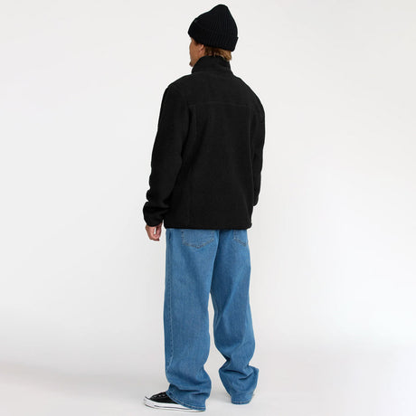 VOLCOM Nelson Sherpa Full Zip Fleece - Black