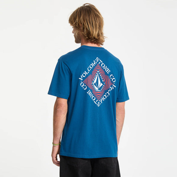 VOLCOM Obtical Basic Tee - Cosmic Blue