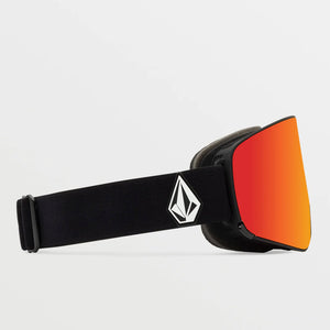 VOLCOM Odyssey Goggle 2025 - Matte Black/Red Chrome