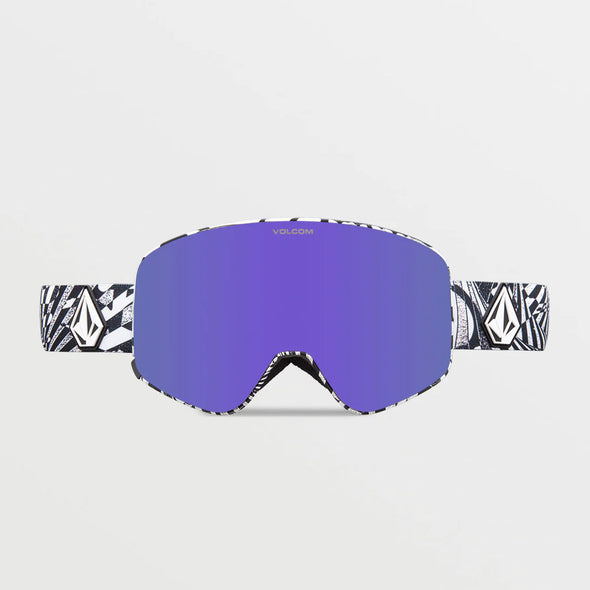 VOLCOM Odyssey Goggle 2024 - Op Art/Purple Chrome