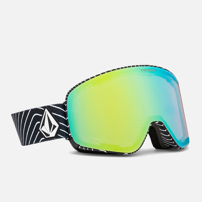 VOLCOM Odyssey Goggle 2025 - Op Art/Gold Chrome