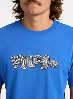 VOLCOM Oh Stoned Tee - Regatta Blue