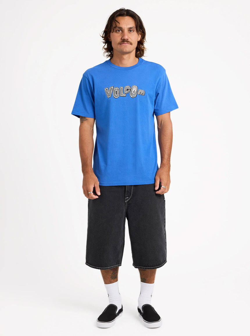 VOLCOM Oh Stoned Tee - Regatta Blue