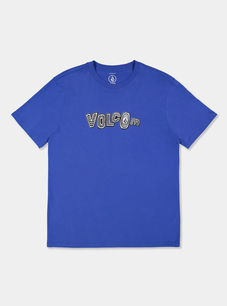 VOLCOM Oh Stoned Tee - Regatta Blue