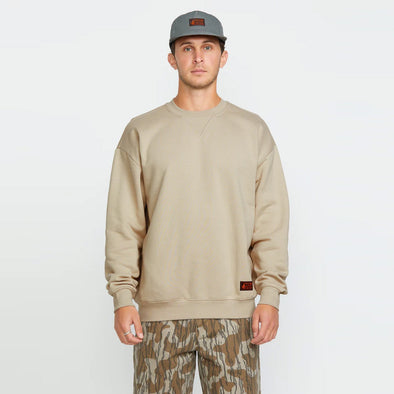 VOLCOM Operators Crew - Light Khaki