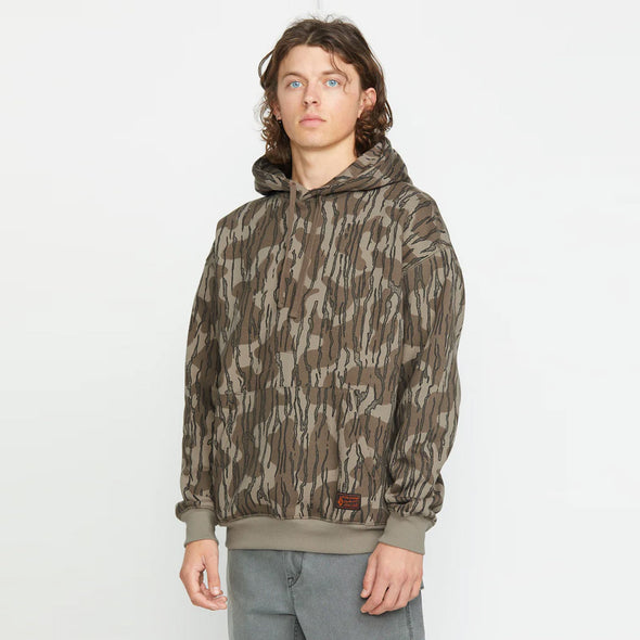 VOLCOM Operators Pullover Hood - Brindle