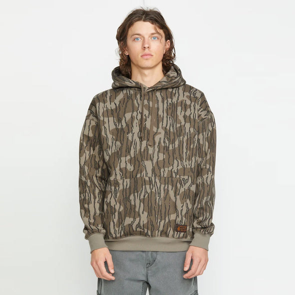 VOLCOM Operators Pullover Hood - Brindle