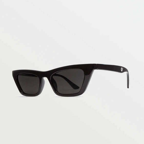 VOLCOM Peace Punk Sunglasses - Gloss Black