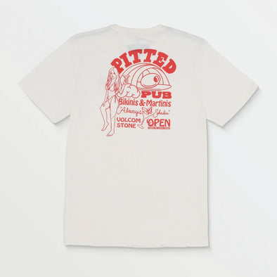 VOLCOM Pitted Pub Tee - Off White