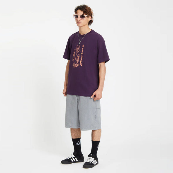 VOLCOM Poetic Dess Loose Tee - Grape Royale