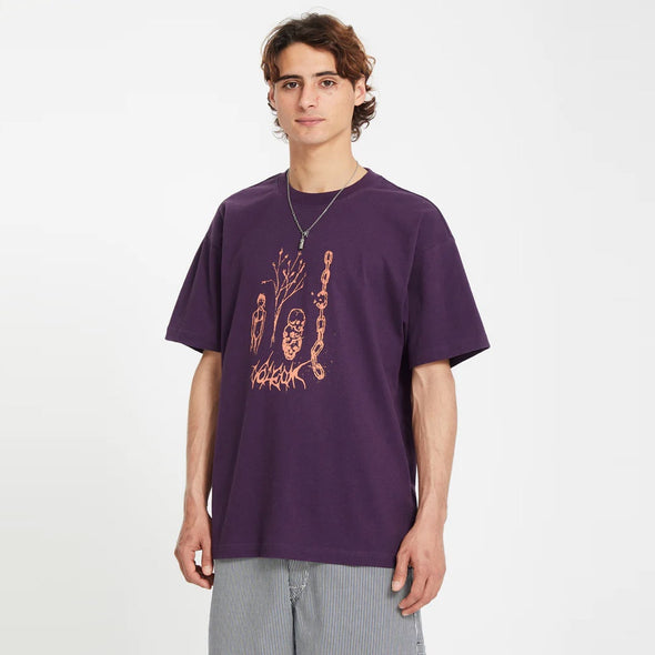 VOLCOM Poetic Dess Loose Tee - Grape Royale