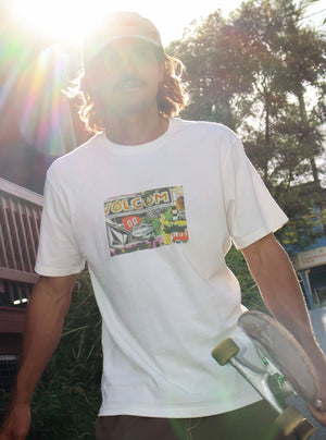 VOLCOM Postered Tee - Off White