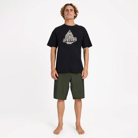 VOLCOM Pro Stone Mod Boardshorts - Squadron Green