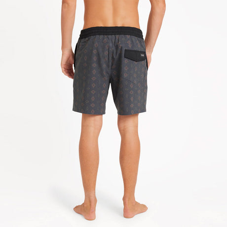 VOLCOM Psych Cotton 17" Trunks - Black