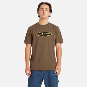 VOLCOM Quone 2.0 Tee - Dark Earth
