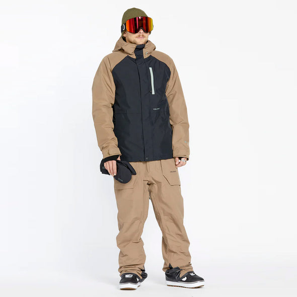 VOLCOM Rain Gore-Tex Bib Overall 2025 - Chestnut Brown