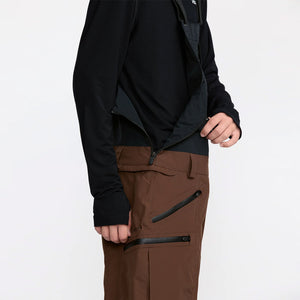 VOLCOM Rain Gore-Tex Bib Overall 2026 - Brown