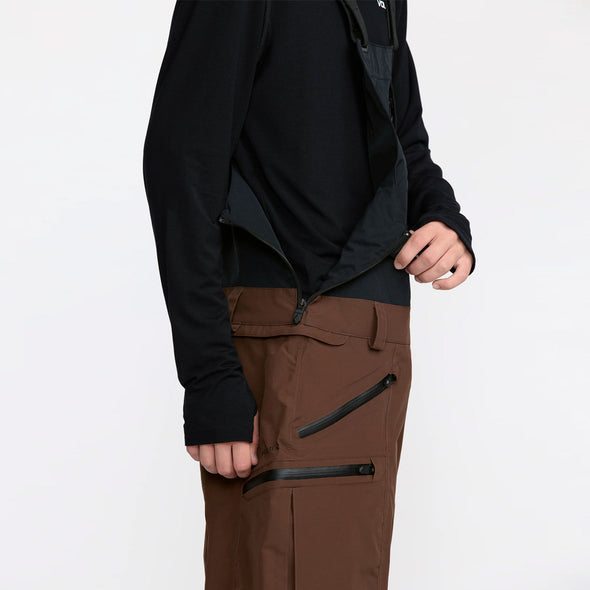 VOLCOM Rain Gore-Tex Bib Overall 2026 - Brown