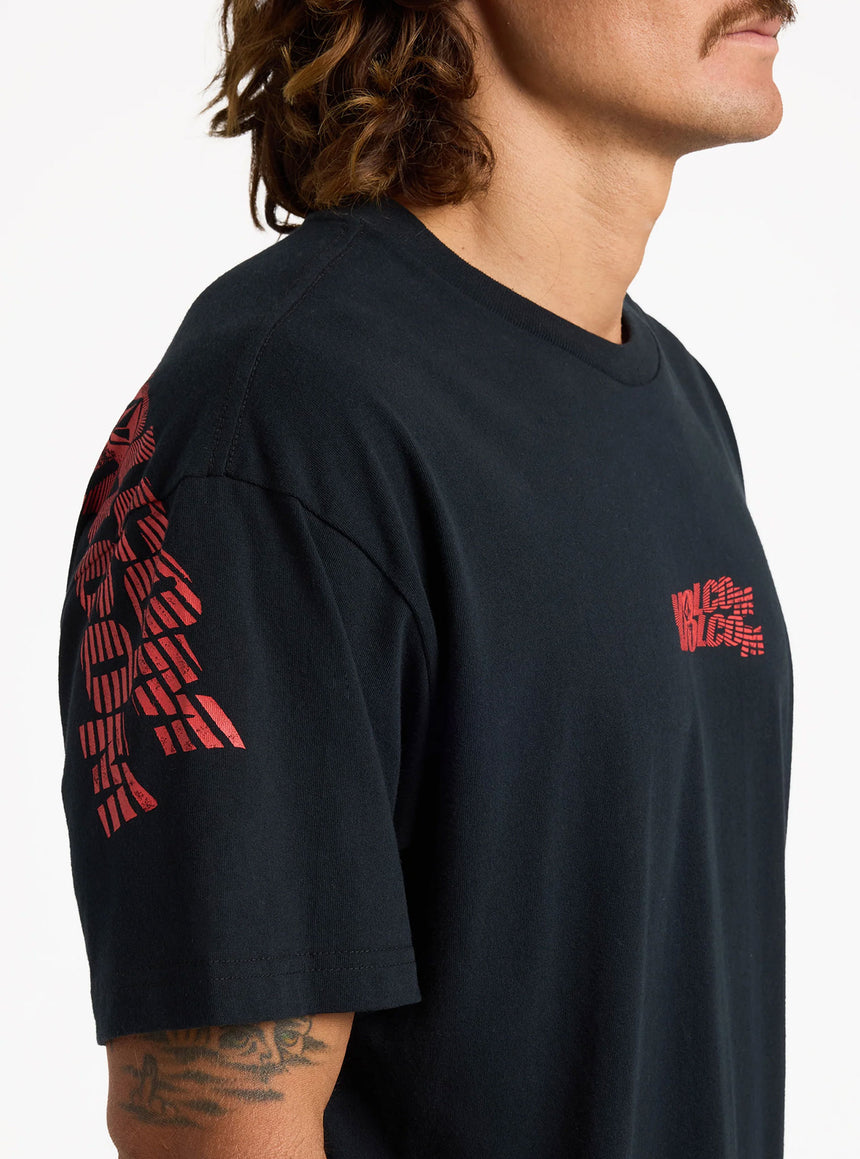 VOLCOM Reaper Loose Tee - Black Out