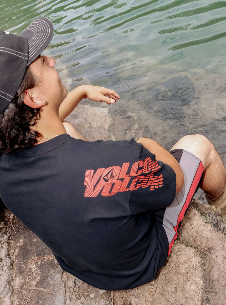 VOLCOM Reaper Loose Tee - Black Out