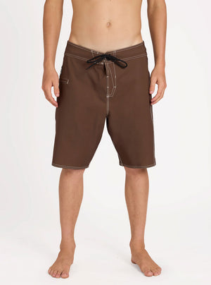 VOLCOM Reaper Stone Mod Board Shorts - Brown Stone