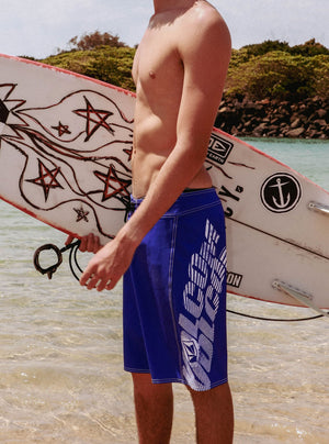 VOLCOM Reaper Stone Mod Board Shorts - Regatta Blue