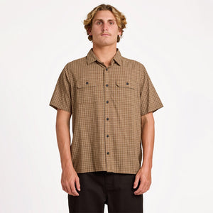 VOLCOM Revel Short Sleeve Shirt - Earth