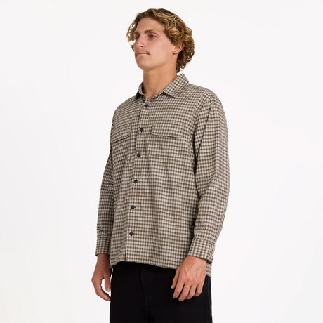 VOLCOM Revelation Long Sleeve Shirt - Dirty White