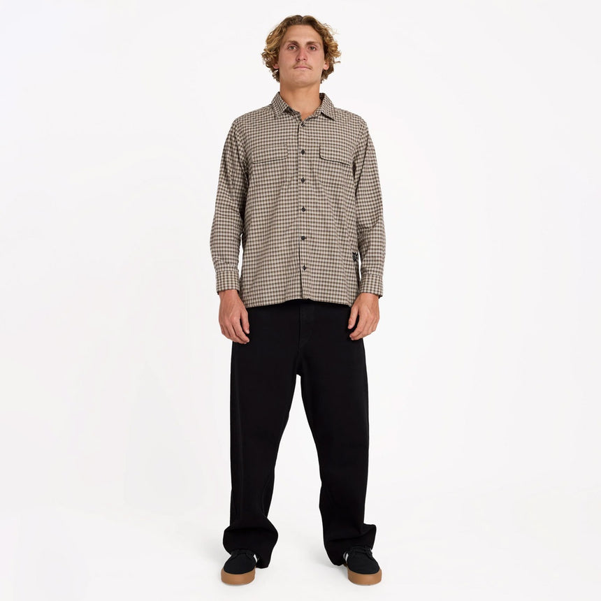 VOLCOM Revelation Long Sleeve Shirt - Dirty White