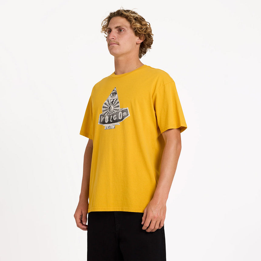 VOLCOM Revelation Loose Tee - Golden Yellow