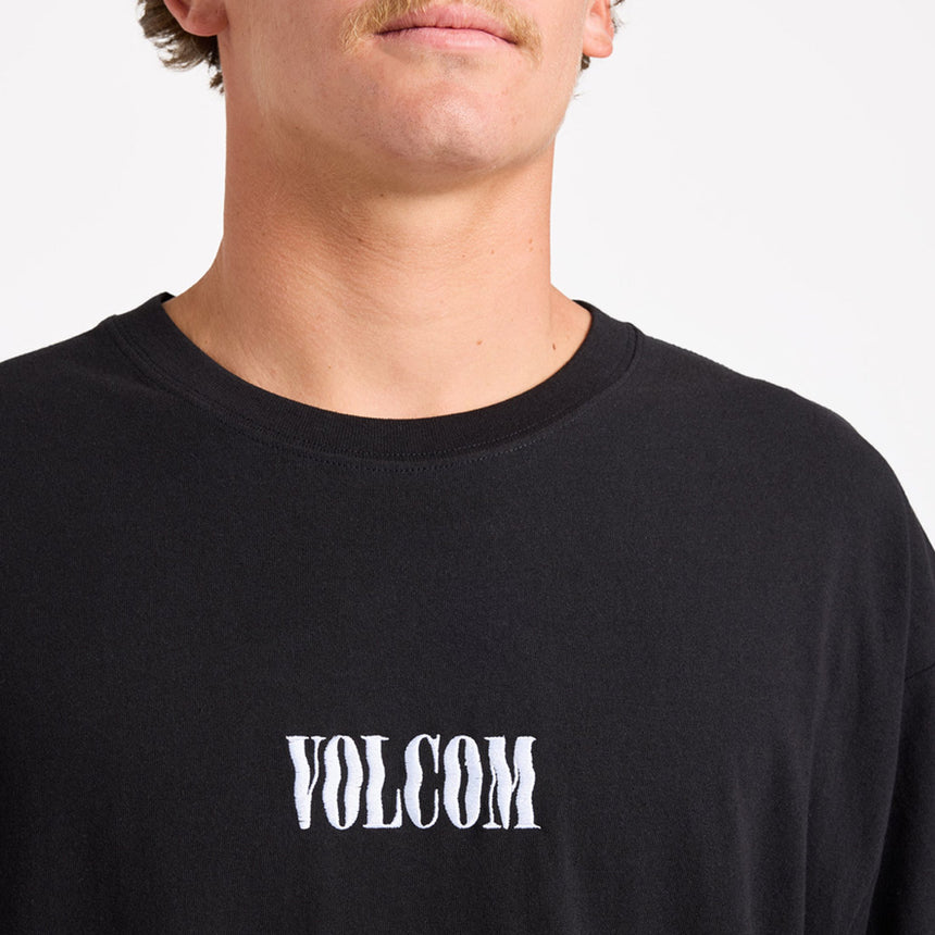 VOLCOM Ripple Stone Loose Tee - Black/White