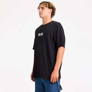 VOLCOM Ripple Stone Loose Tee - Black/White