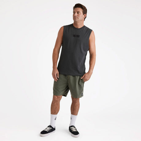 VOLCOM Ripple Stone Muscle - Stealth