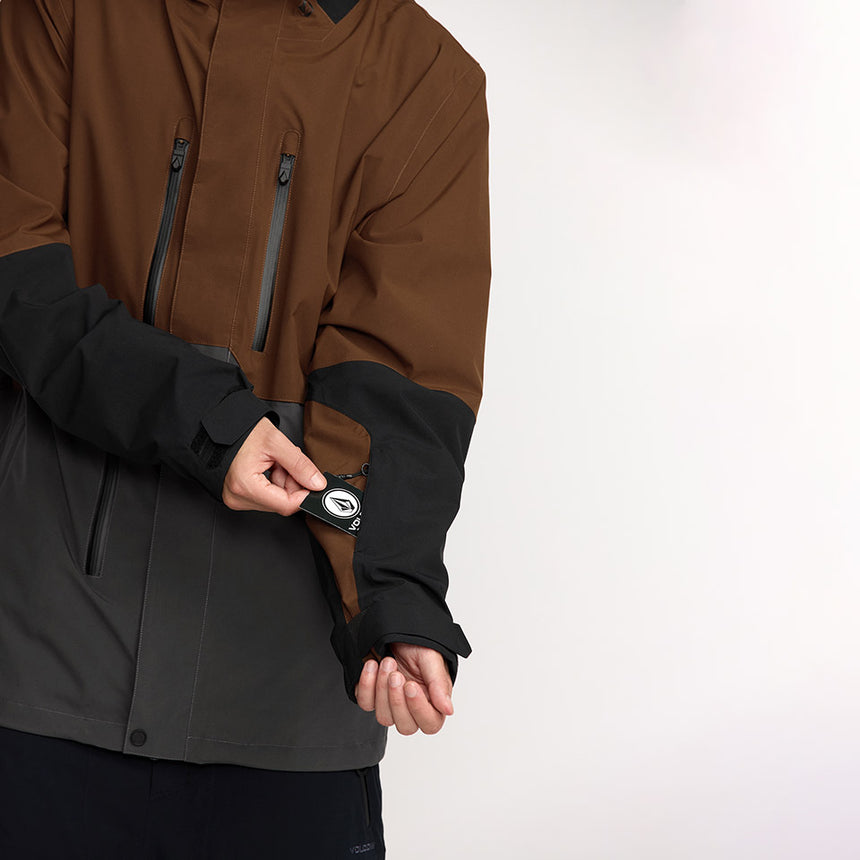 VOLCOM Rnge Stretch 30K Jacket 2026 - Brown