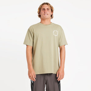 VOLCOM Round Out Tee - Green Tea