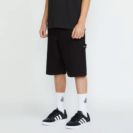 VOLCOM Sawhorse Denim Short - Black