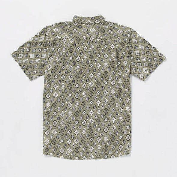 VOLCOM Scaler Stone Short Sleeve Shirt - Thyme Green