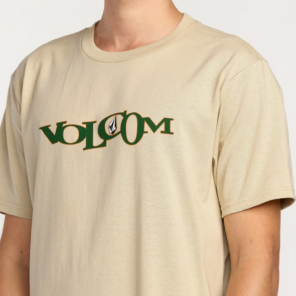 VOLCOM Skidder Tee - Light Beige
