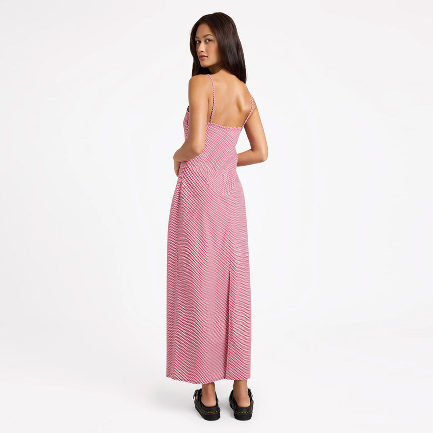 VOLCOM Slippy Dress - Fiesta Red