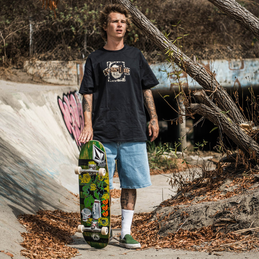 VOLCOM Sneer Tee - Antique Black