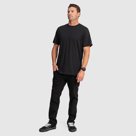 VOLCOM Solid Short Sleeve Tee - Black