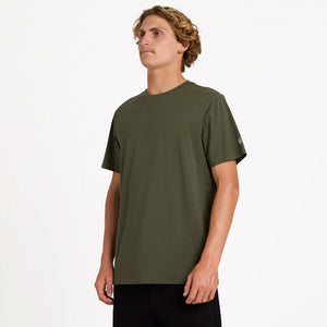 VOLCOM Solid Short Sleeve Tee - Squadron Green