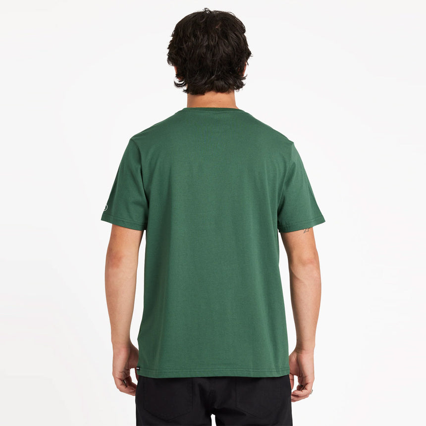 VOLCOM Solid Short Sleeve Tee - Billiard