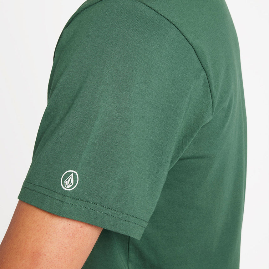 VOLCOM Solid Short Sleeve Tee - Billiard