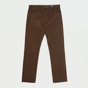 VOLCOM Solver 5 Pocket Cord - Brown Stone