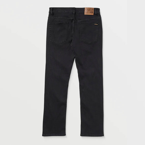 VOLCOM Solver Modern Fit Jeans - Black Out