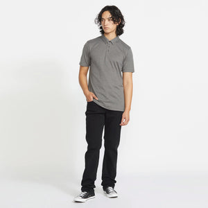 VOLCOM Solver Modern Fit Jeans - Black Out