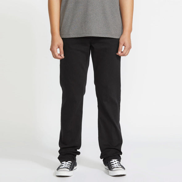 VOLCOM Solver Modern Fit Jeans - Black Out