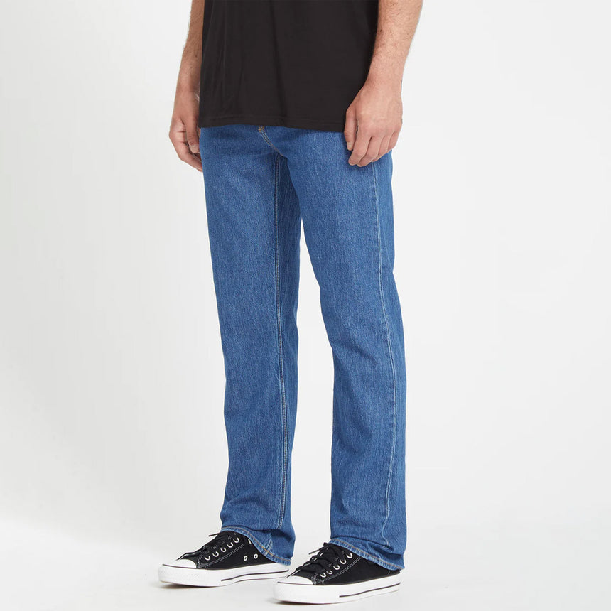 VOLCOM Solver Modern Fit Jeans - Bold Blue
